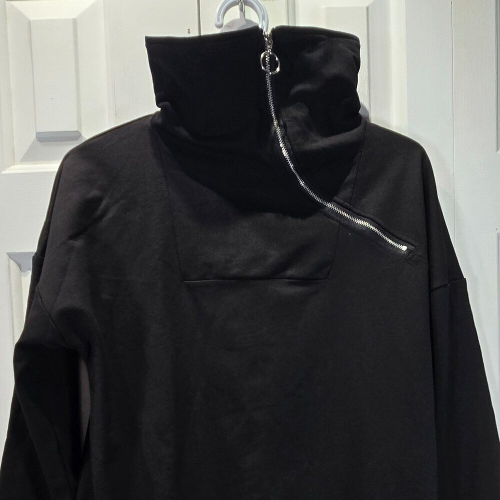 NWOT | Quarter Zip Performance Pullover Sweater Mock Neck Activewear | Small - Picture 4 of 7